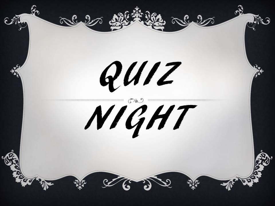 Bamburgh Quiz Night 29th October 2018